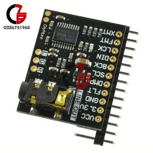 PCM5102 DAC Decoder PCM5102 Player I2S interface Module For Raspberry Pi
