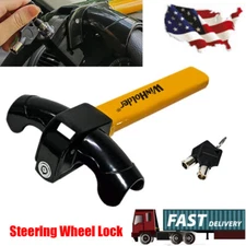 Car Steering Wheel Lock Wheel Security Locking with Key for Car Truck SUV