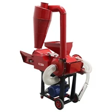 220V Dry-Wet Straw Animal Feed Crusher Hay Cutter Breaker Grinder 500kg/h