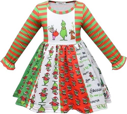 Senua The Grinch Mask Costume With Furry Fur For Christmas Cosplay Party - Latex Props Green Monster Mask, Garden Yard Party Cute Props - View #6