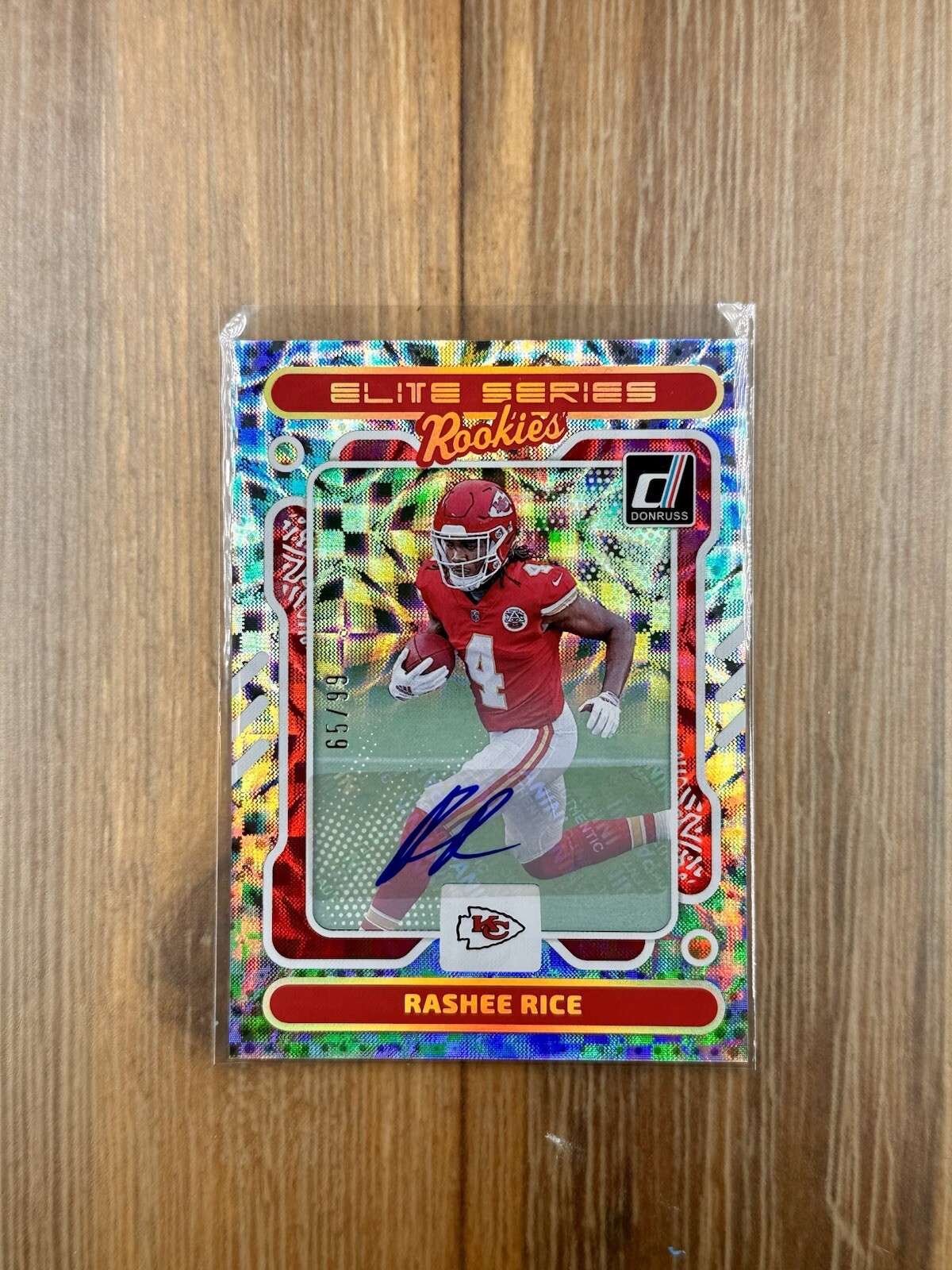 Rashee Rice-2023 Panini-Donruss Elite Series Rookies Autograph RC /99