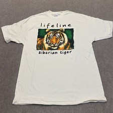 vtg Nature T Shirt Mens XL Single Stich Life ...