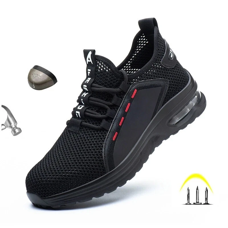 Zapatillas con punta outlet de acero para hombre
