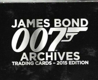 2015 James Bond 007 Archives Quantum of Solace Cards / Choose #s 1 - 90 / bx79