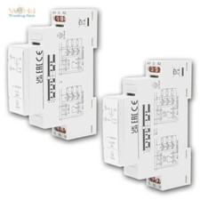 Installationsrelais mit Selbsthaltung 24V / 230V 16A, Relais für DIN-Hut-Schiene