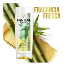 Pantene Bambú Acondicionador  Para Cabello Màs Largo Hermoso Fuerte 200ml ea