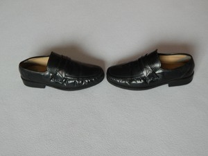 clarks mens leather loafers