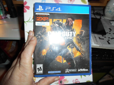Call of Duty, Black Ops 4, for PS4, barely played
