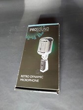 A Prosound Retro Dynamic Microphone