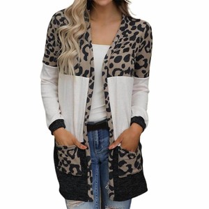 cheetah cardigan walmart