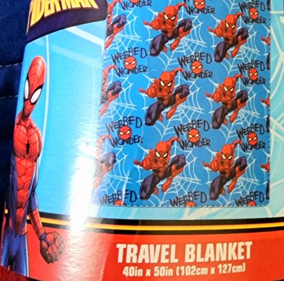 Spider-Man Travel Blanket - Image 3 of 4