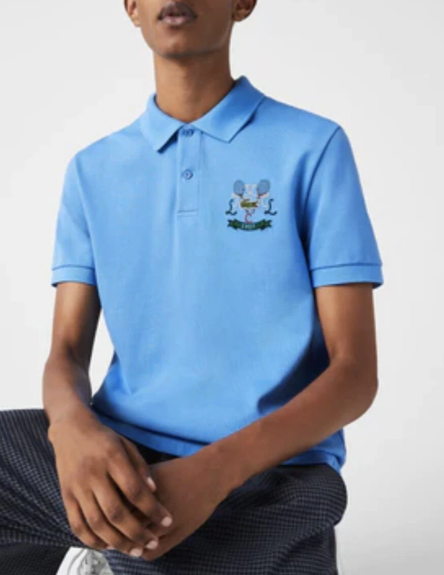 Lacoste cheap polo blanco