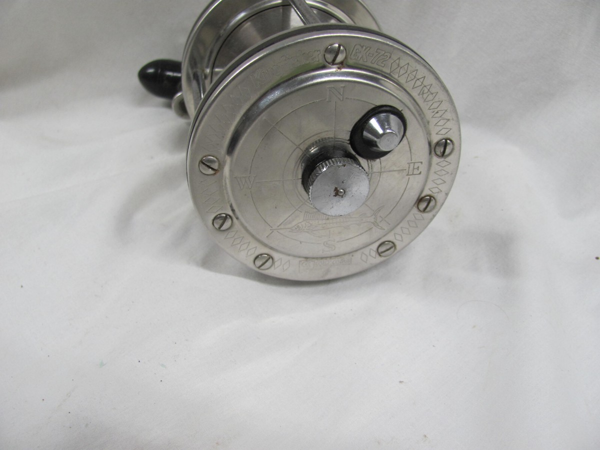 Vintage Garcia Kingfisher GK-72 Saltwater Fishing Reel #25