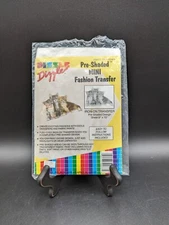 DIZZLE PRE-SHADED MINI IRON-ON FASHION TRANSFER 50077 THREE KITTENS 1990 VINTAGE