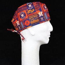 MLB Houston Astros Patch Theme Scrub Hat