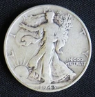 1943      Liberty Walking Half Dollar        (244)