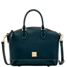 Dooney & Bourke Pebble Grain Darcy Satchel | Black Black