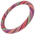 BOHO Style Woven Pattern Steering Wheel Cover Universal No Slip Hippie Tie Dye