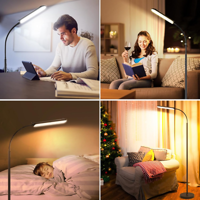 Lapada Da Terra A LED, 3000L 36W Piantana Da Salotto Con Dierazione