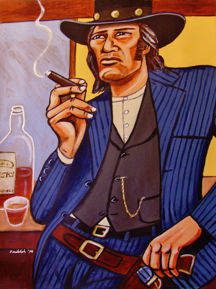 KRIS KRISTOFFERSON CIGAR PRINT poster pat garrett billy kid western  peckinpah