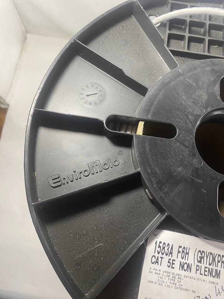 Belden 1583A F6H CAT5 Non-Plenum Communications Cable 4 Pair 24awg (12Ibs 4.6oz) - Image 4 of 4