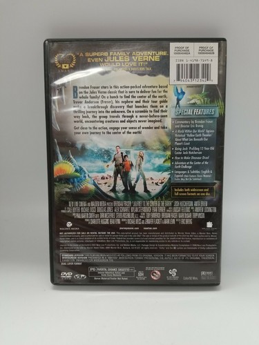 Journey to the Center of the Earth DVD VERY GOOD Brendan Fraser adventure action - Picture 9 of 11