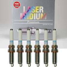 Genuine NGK Laser Iridium Spark Plug 6PCS for Mercedes-Benz SILZKFR8D7S / 95875