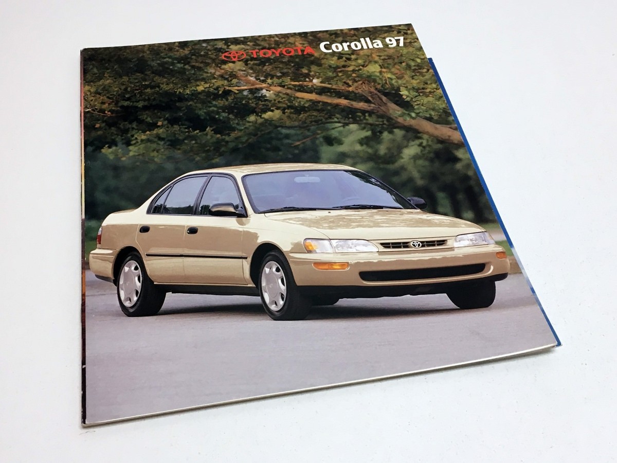 1997 Toyota Corolla Brochure | eBay