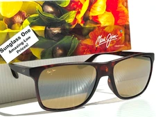 NEW Maui Jim PAILOLO Matte Tortoise POLARIZED HCL Bronze Lens Sunglass H603-10