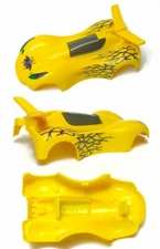 1pc 2003 THUNDER BUGS Yellow MicroScaleXtric HO Scale Slot Car Narrow BODY ONLY