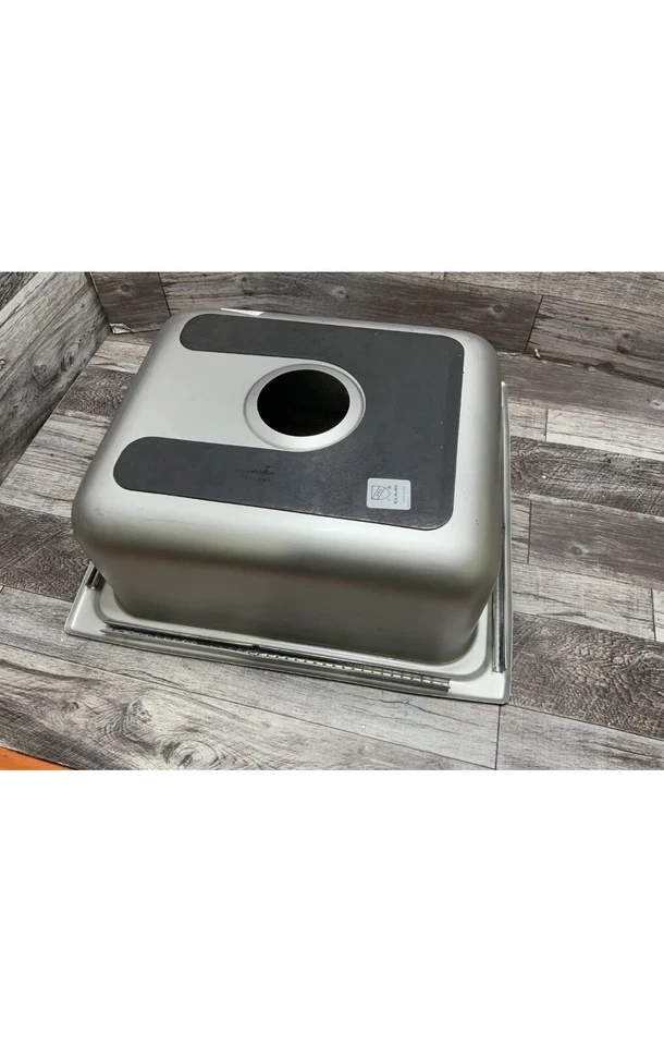 Elkay Lustertone Classic LR19193 Single Bowl Drop-in Stainless Steel Sink - Image 4 of 4