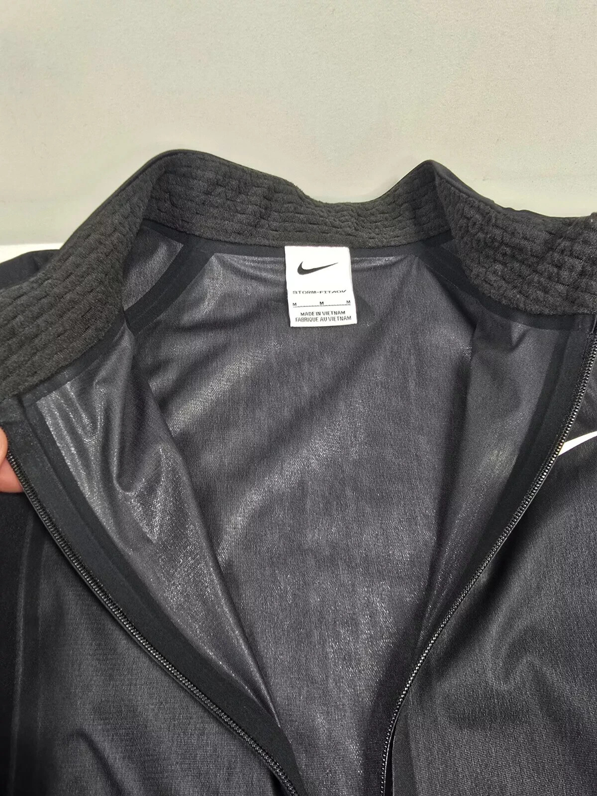 SACAI X NIKE Gilet smanicato donna Nike Storm FIT ADV nero taglia S SMALL DX6080 010 nuovo