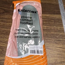 Knixmax Memory Foam Xtreme Comfort Insoles 1pair size 8 women