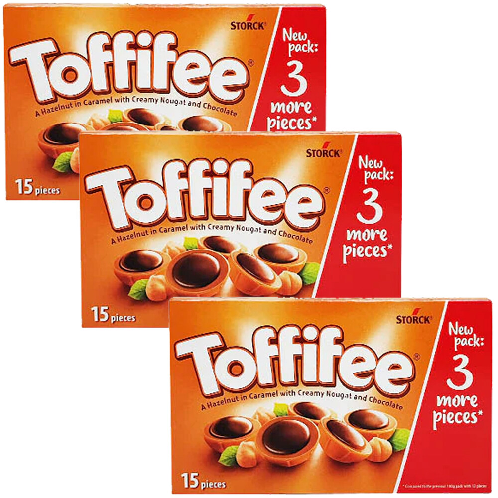 Toffifee 15 Pieces 125g - Hazelnut In Caramel With Creamy Nougat