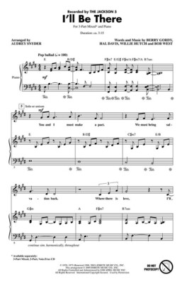 I'll Be There Discovery Choral VoiceTrax CD