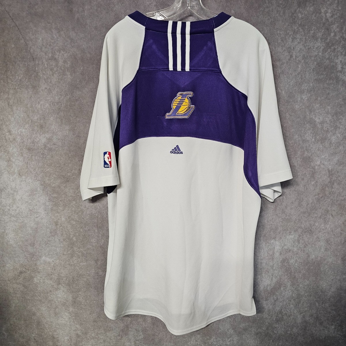 VTG Adidas NBA Los Angeles Lakers Pre Game Warm Up Shooting