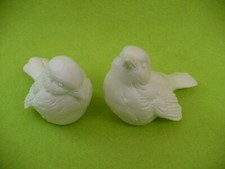 2 Goebel Spatzen Bisquit Porzellan Spatz Vogel