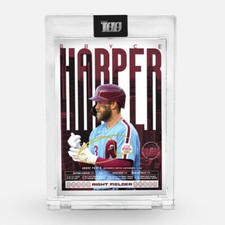 2022 Topps Project100 #14 Bryce Harper - Pre Release Sale Artist Proof Set