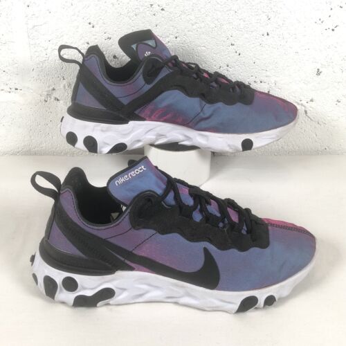 Nike React Element 55 Premium 'Laser Fuchsia' Women’s Running Trainers Size UK 5 - Picture 2 of 14