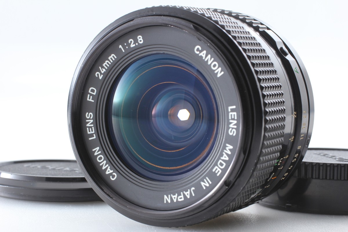 Canon キャノン New FD 24mm F2.8 MF Wide Exc+5] Canon New FD NFD 24mm f2.8 MF Wide Angle Lens From JAPAN | eBay