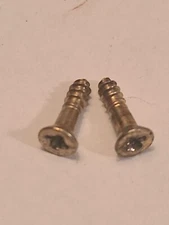 (2) Investarms Hawken Rifle Sidelock Muzzleloader Brass Escutcheons SCREWS ONLY