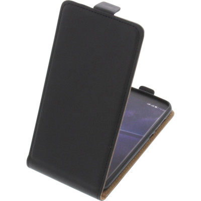 Tasche für Leagoo M5 Edge FlipStyle Handytasche Schutz Hülle Flip Case Schwarz