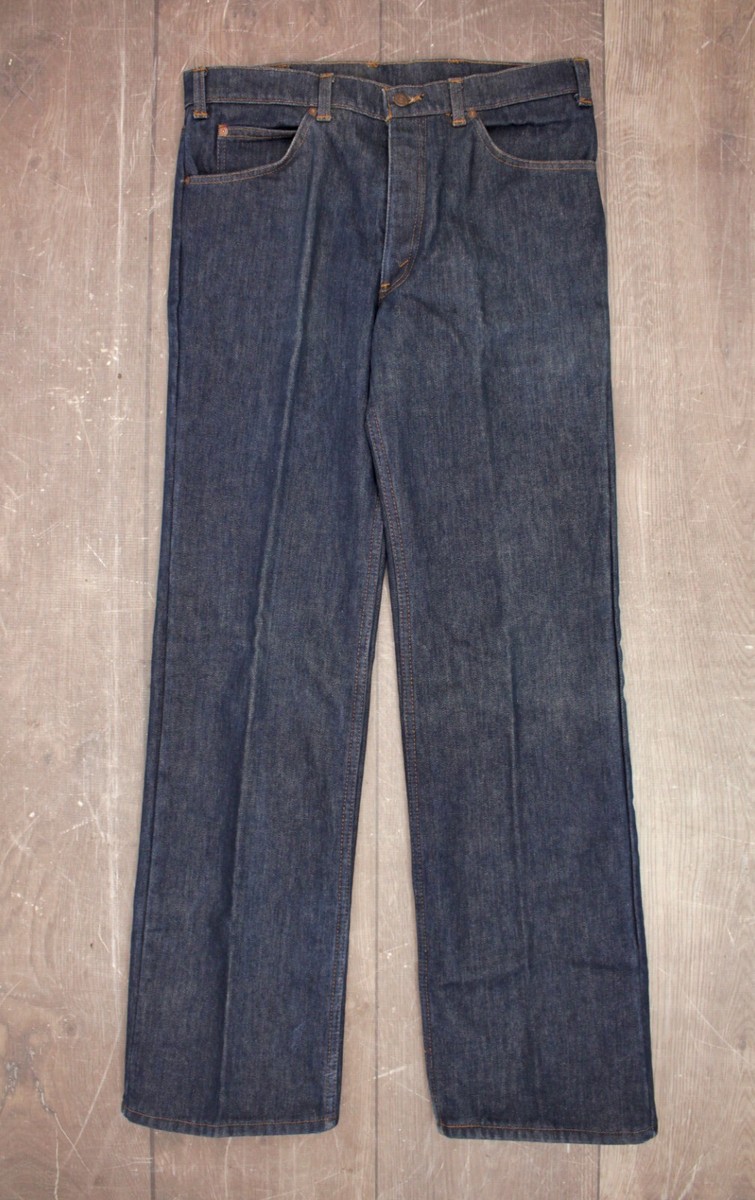 Men's VTG 1980s Fleece Lined Levi's Orange Tab Jeans Sz