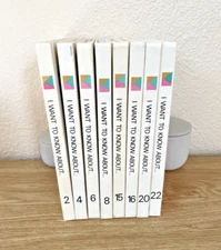 I Want To Know About… (1972, Vintage Books, lot of 8, Children's Press)