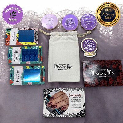 Maniology 2021 Sweet & Sultry Lace S&M Mani x Me Express Kit Complete New