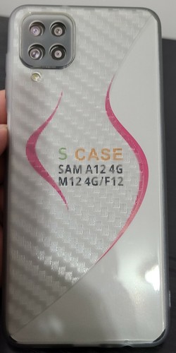 FLEXIBLE S-LINE SOFT TPU BACK CASE PROTECTOR FOR SAMSUNG GALAXY A12 4G/5G (6.5") - Picture 8 of 10