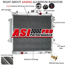 Aluminum Radiator For 2010-2022 Toyota 4Runner Limited SR5 4.0L DPI13251 CU13251