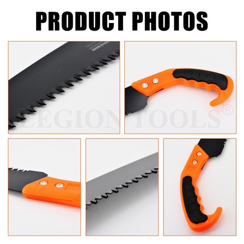 14" Pruning Saw Hand Saw with Save Lock for Garden Camping Woodwork - Picture 4 of 5
