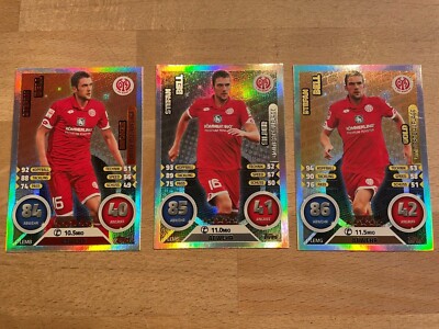 Match Attax 2016/2017 Stefan Bell Bronze Silber Gold Limitierte Auflage