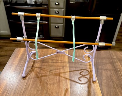 American Girl Purple DANCE BARRE Ballet Bar for Doll
